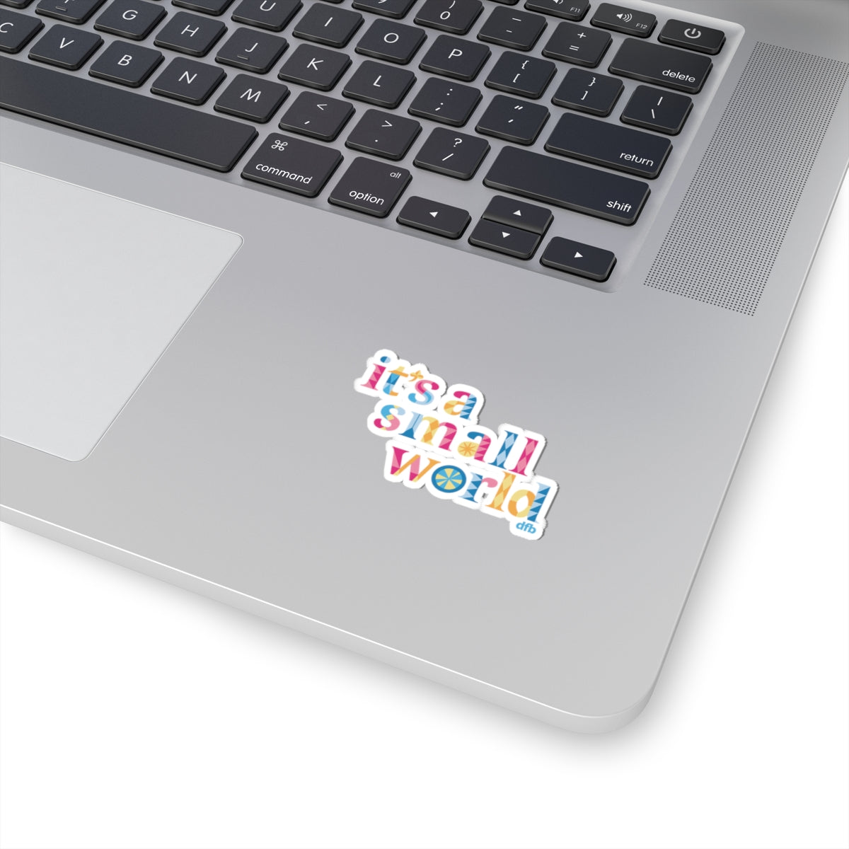 it's a small world - Kiss-Cut Stickers