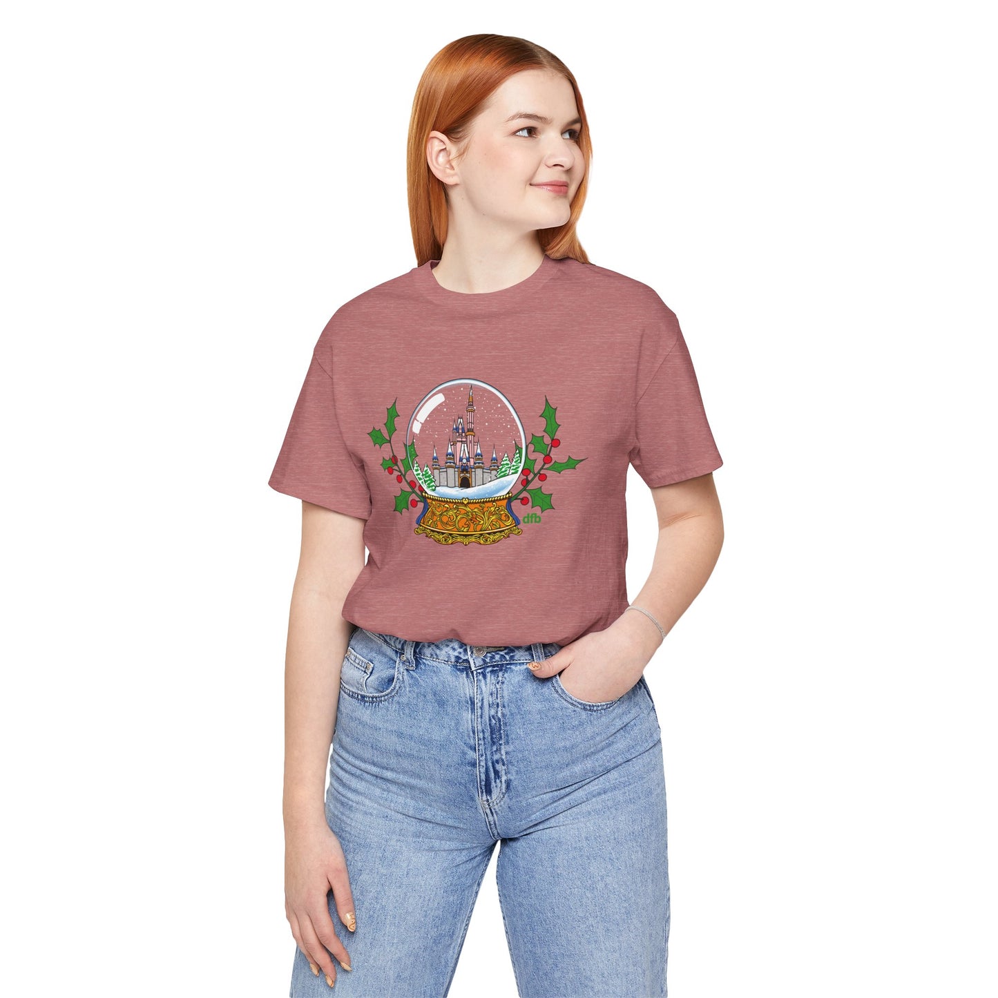 Magic Kingdom Snowglobes - Adult Tee Shirt