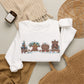 Gingerbread Park Icons - Adult Crewneck Sweatshirt