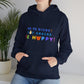 Go to Disney, Eat Snacks, Be Happy- Adult Hoodie Sweatshirt