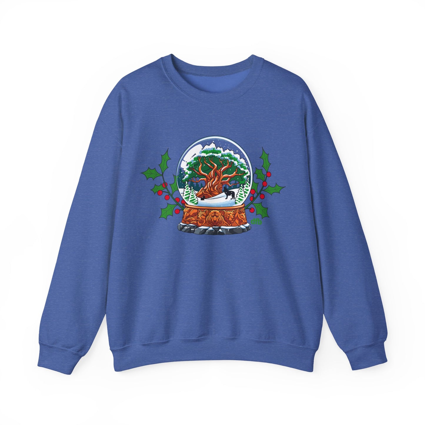 Animal Kingdom Snowglobes - Adult Crewneck Sweatshirt