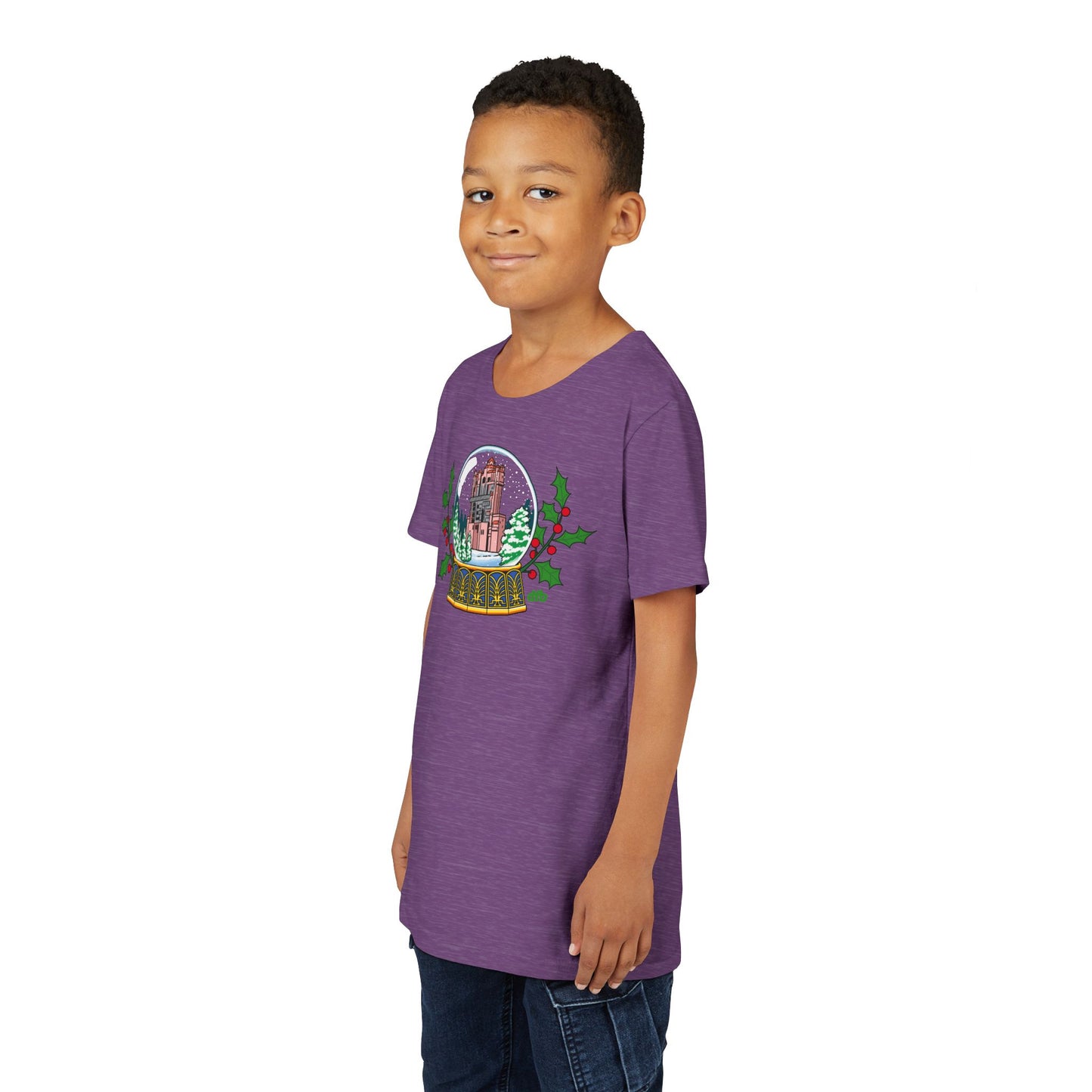 Hollywood Studios Snowglobes -  Kid's Short Sleeve Tee Shirt