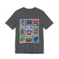 EPCOT Vintage Stamps - Adult Tee Shirt