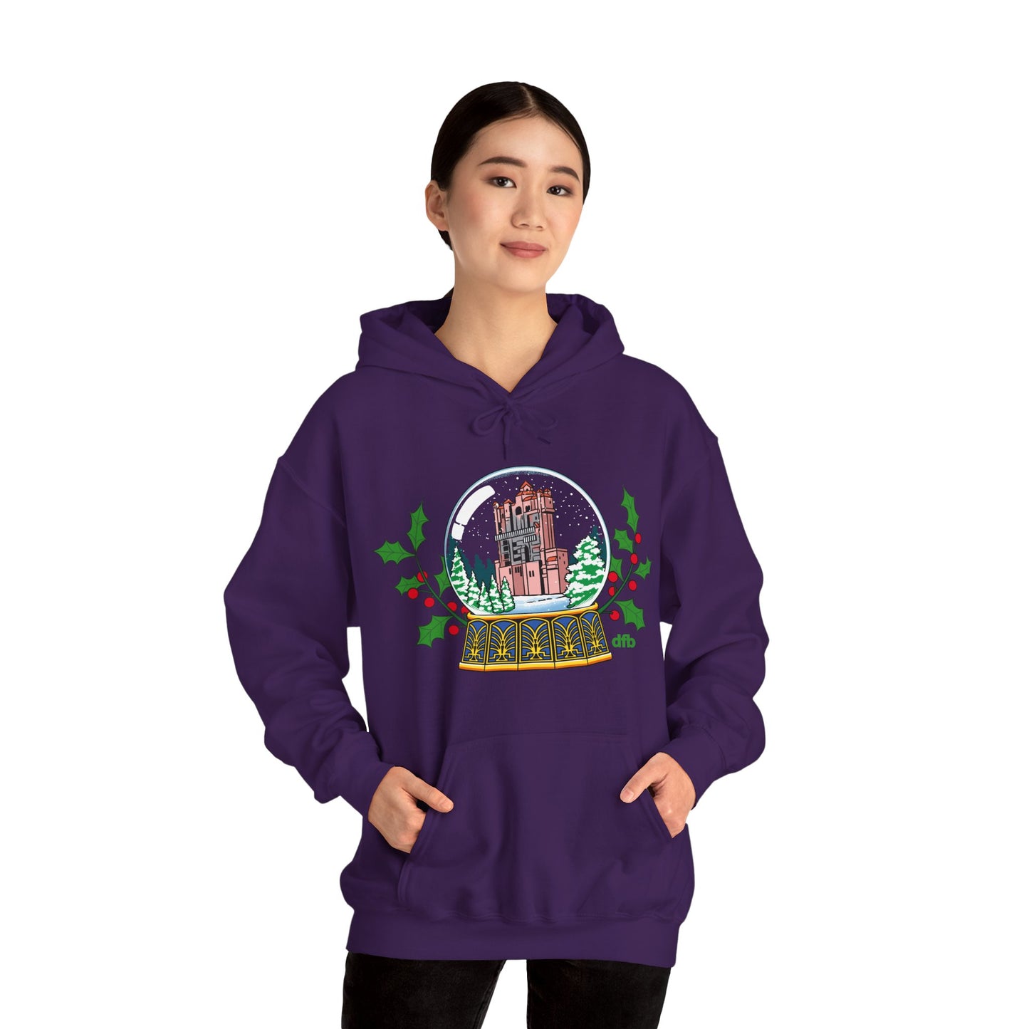 Hollywood Studios Snowglobes -  Adult Hoodie Sweatshirt