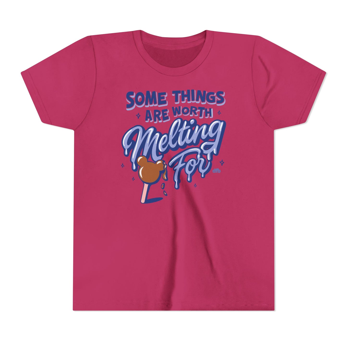 Some Things Are Worth Melting For -  Kid's Short Sleeve Tee Shirt