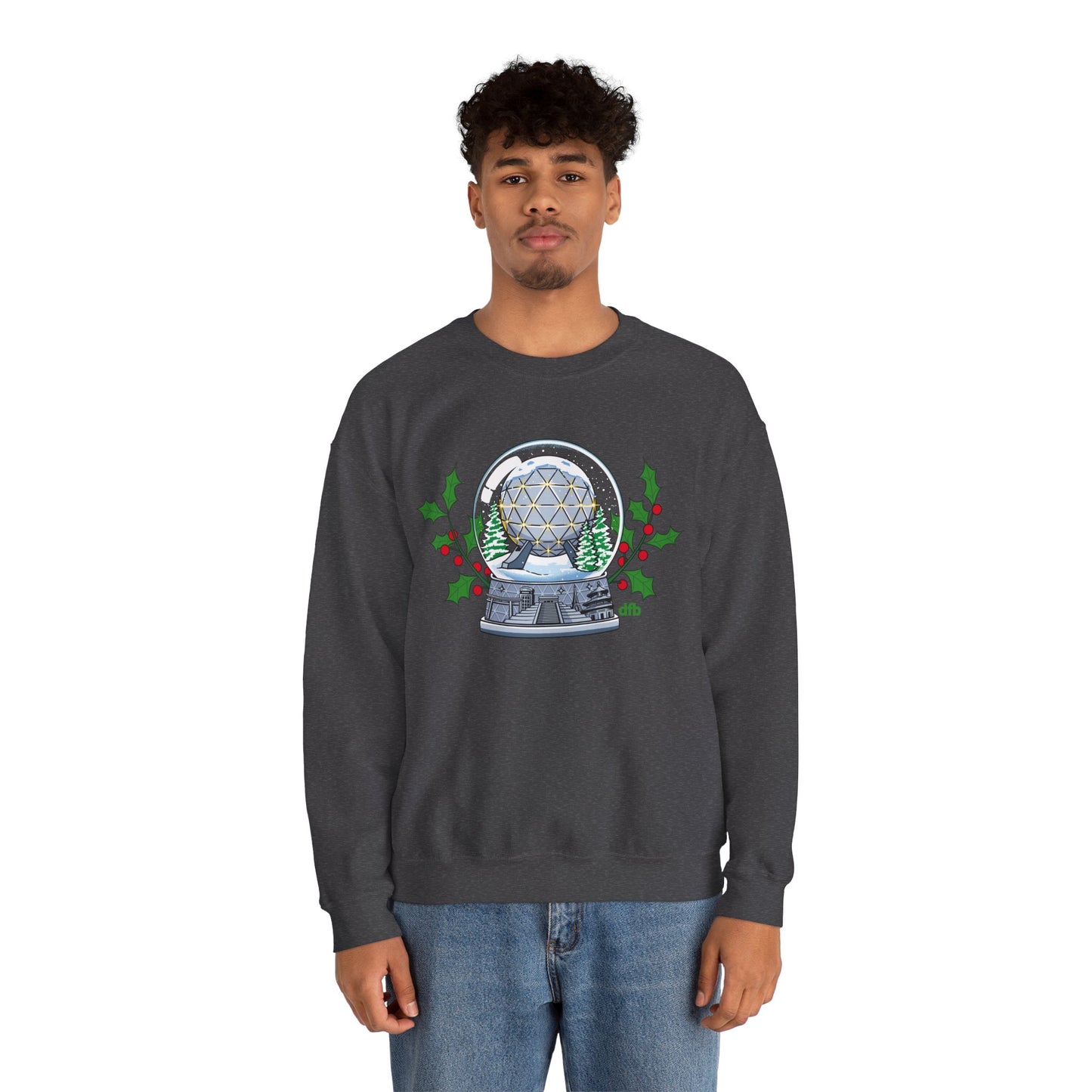 EPCOT Snowglobes - Adult Crewneck Sweatshirt