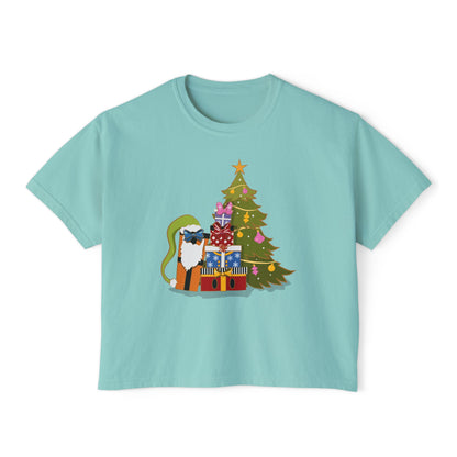 Fab 5 as Christmas Presents - Women's Boxy Tee