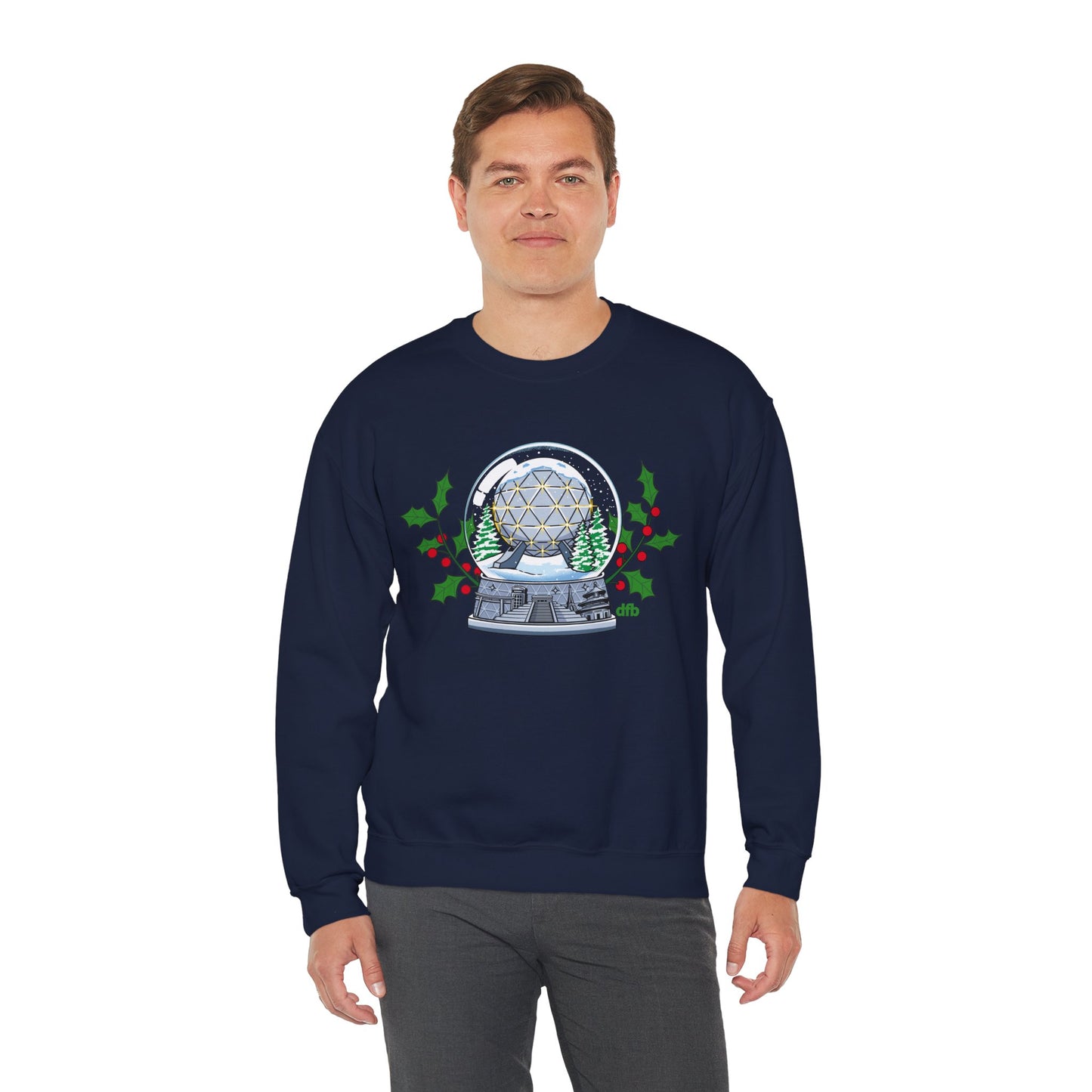 EPCOT Snowglobes - Adult Crewneck Sweatshirt