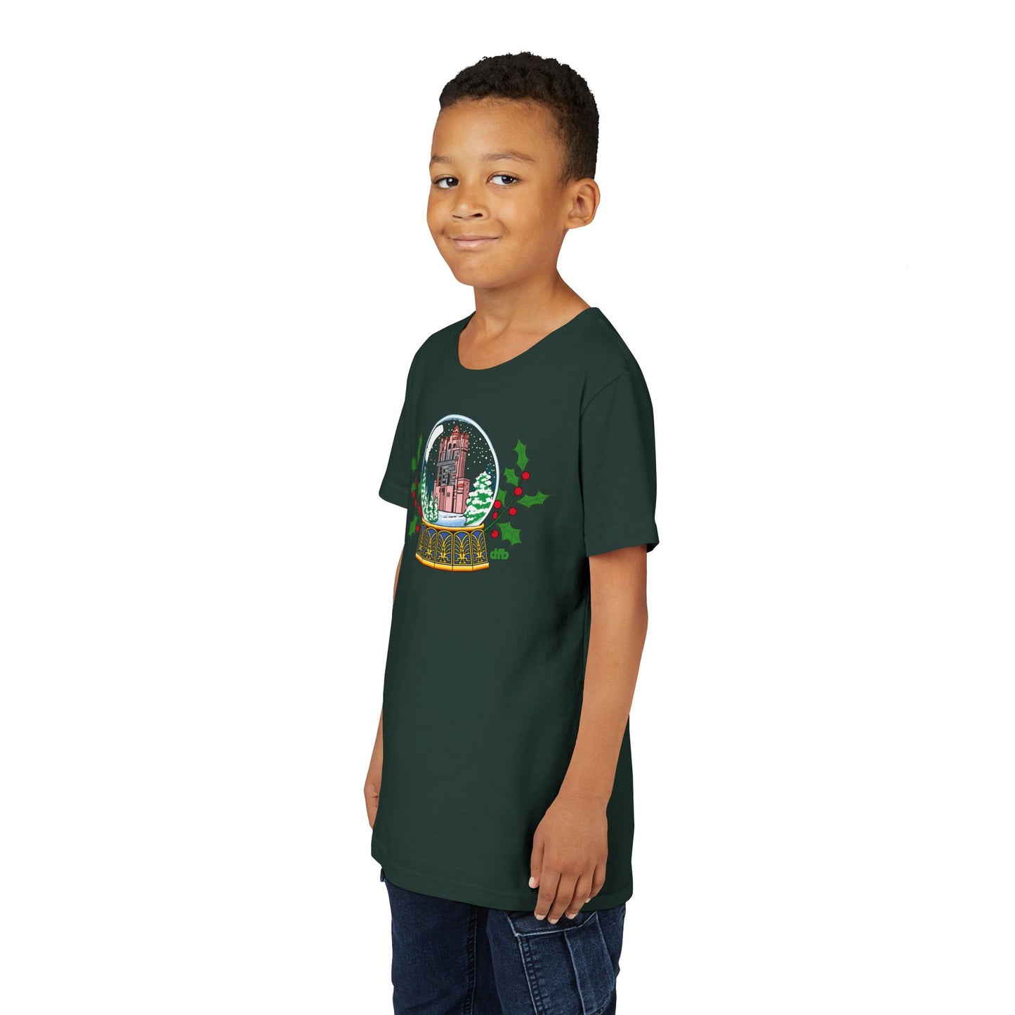Hollywood Studios Snowglobes -  Kid's Short Sleeve Tee Shirt