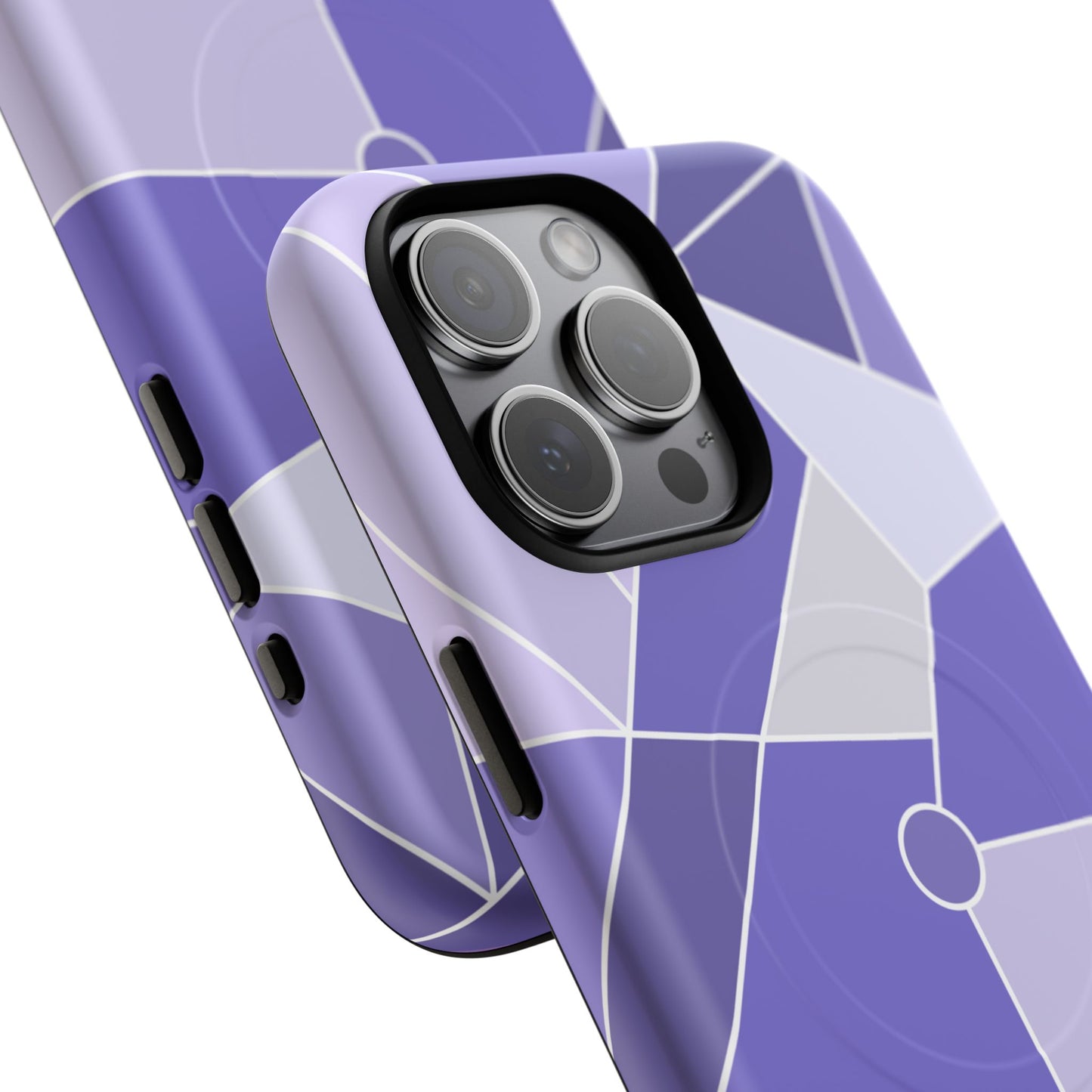 Tomorrowland Purple Wall - Tough Magnetic iPhone Case