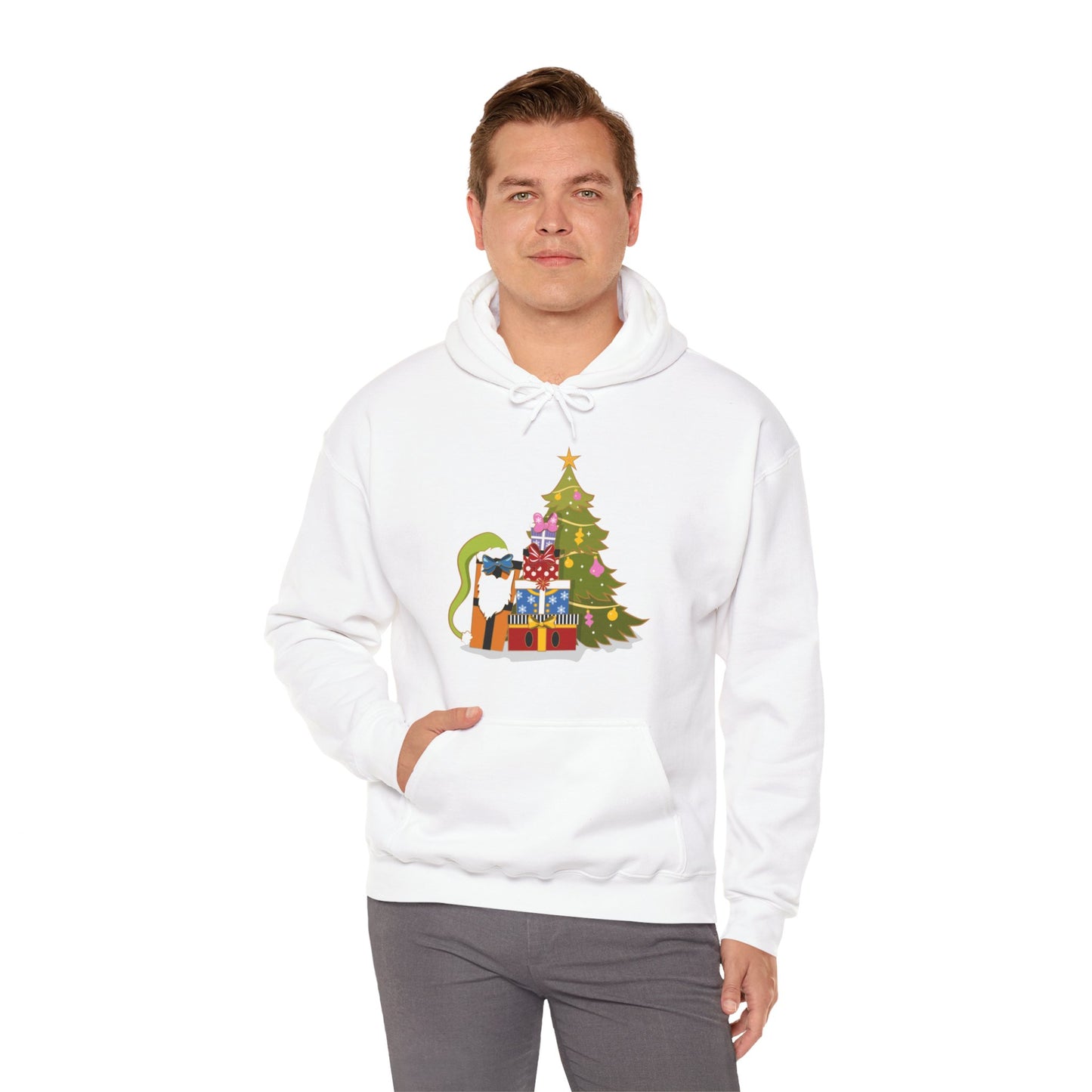 Fab 5 as Christmas Presents - Adult Hoodie Sweatshirt