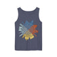 Food & Wine Compass - Unisex Garment-Dyed Tank Top