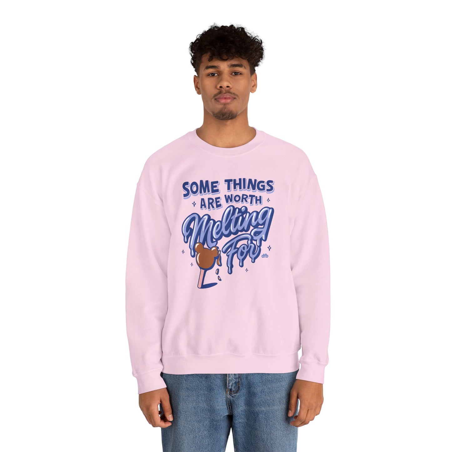 Some Things Are Worth Melting For - Adult Crewneck Sweatshirt