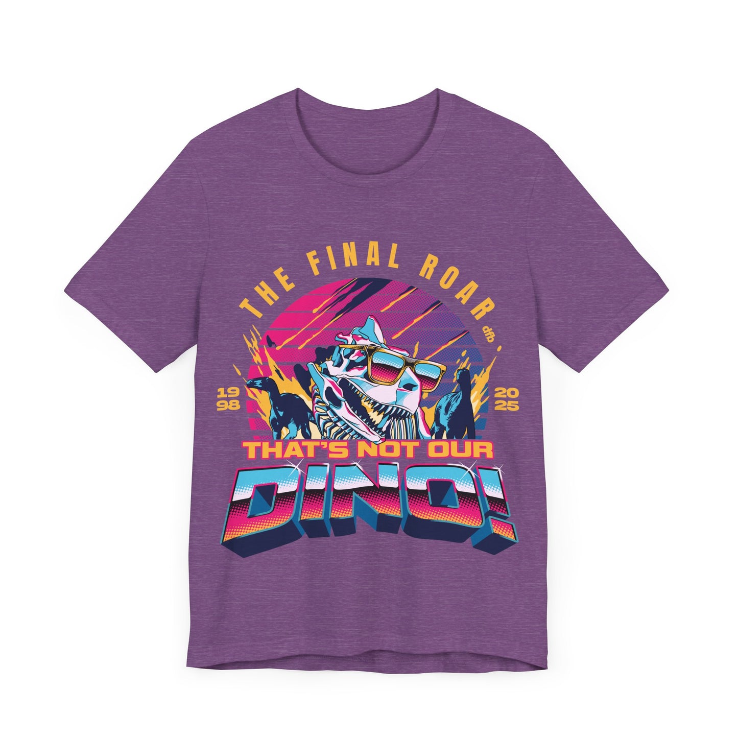 The Final Roar- DINOSAUR - Adult Tee Shirt