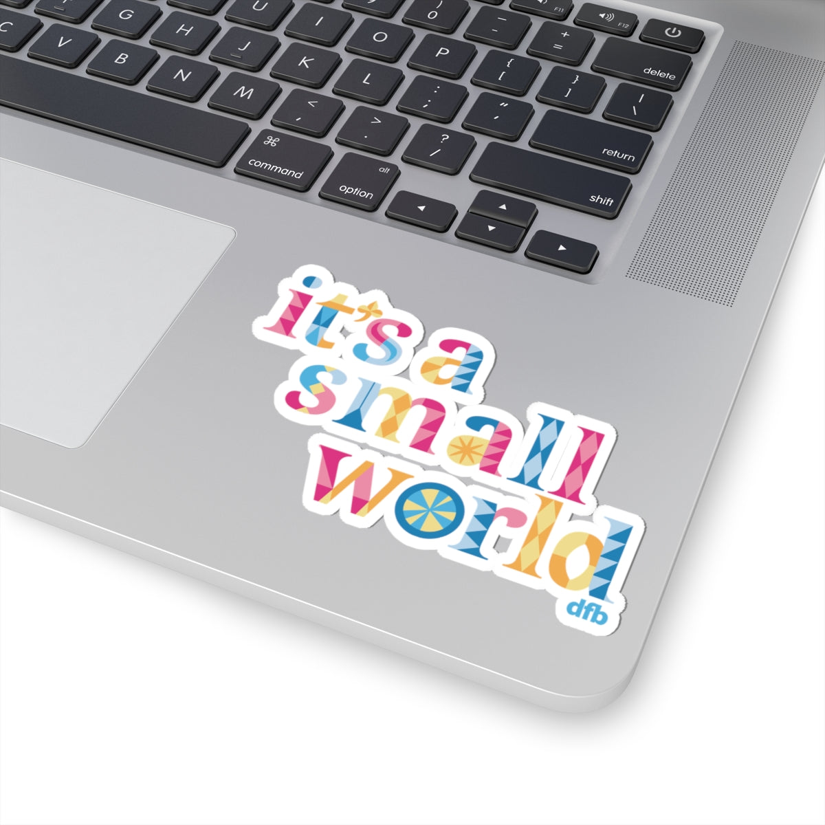 it's a small world - Kiss-Cut Stickers