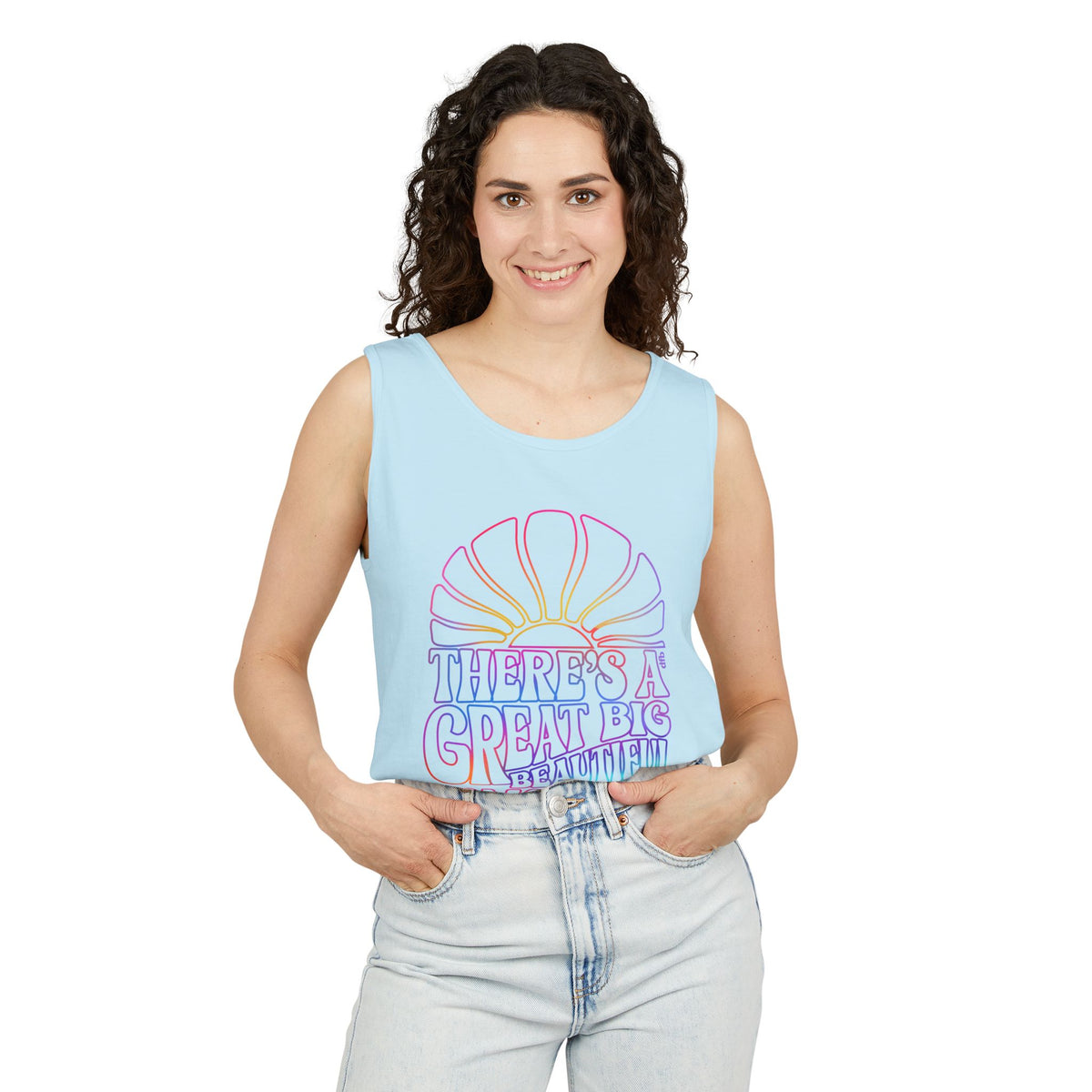LIMITED EDITION Great Big Beautiful Tomorrow - Unisex Garment-Dyed Tank Top