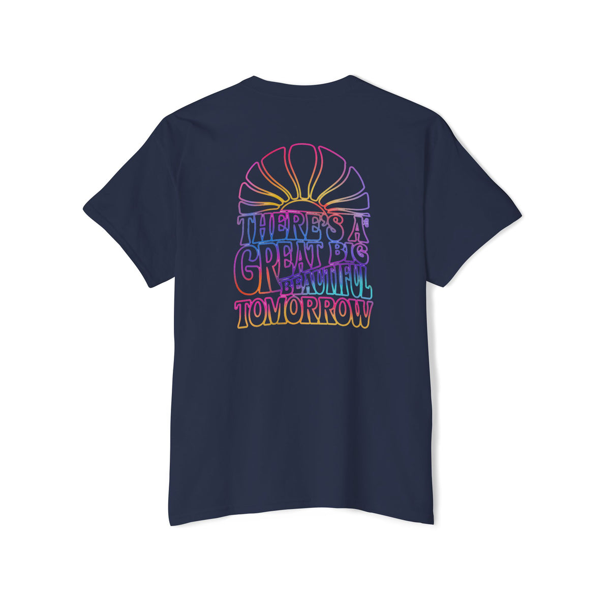 LIMITED EDITION Great Big Beautiful Tomorrow - Front & Back w/ Pocket - Unisex Heavy Cotton Pocket Tee