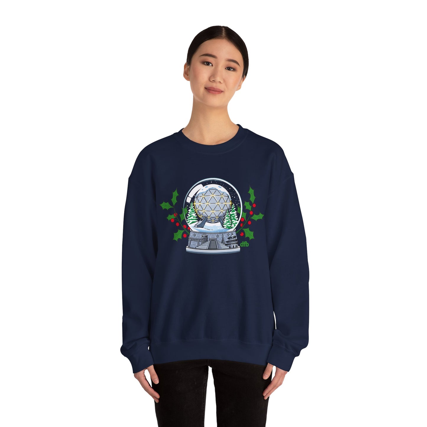 EPCOT Snowglobes - Adult Crewneck Sweatshirt