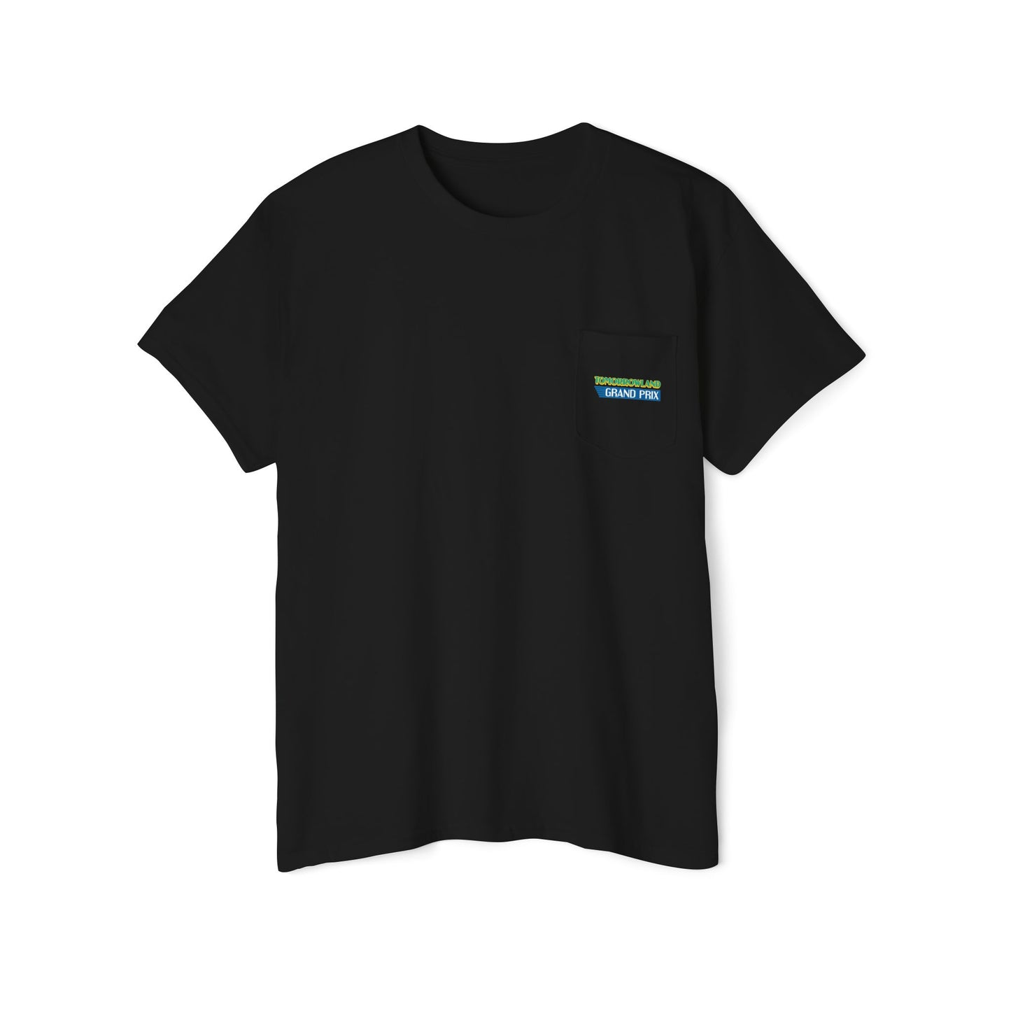 Tomorrowland Grand Prix - Front & Back w/ Pocket - Unisex Heavy Cotton Pocket Tee
