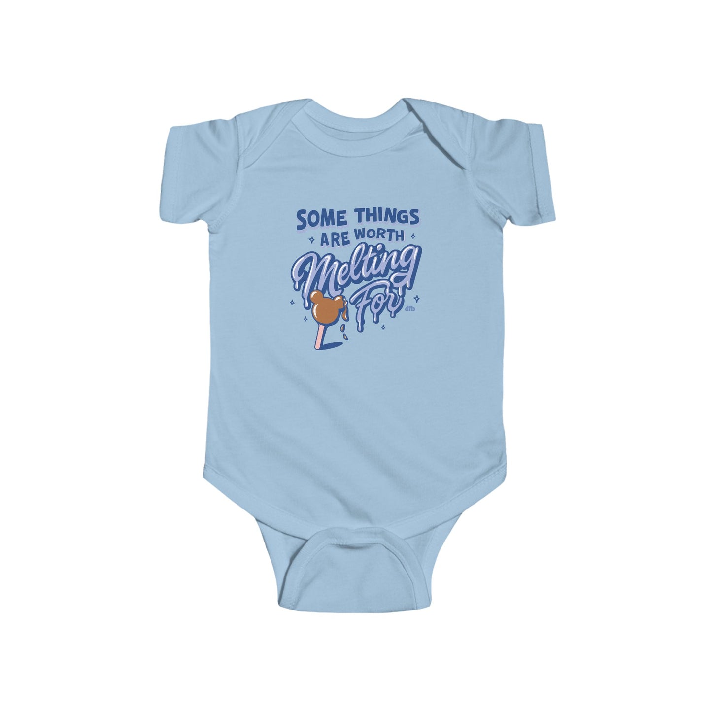 Some Things Are Worth Melting For - Baby Onesie