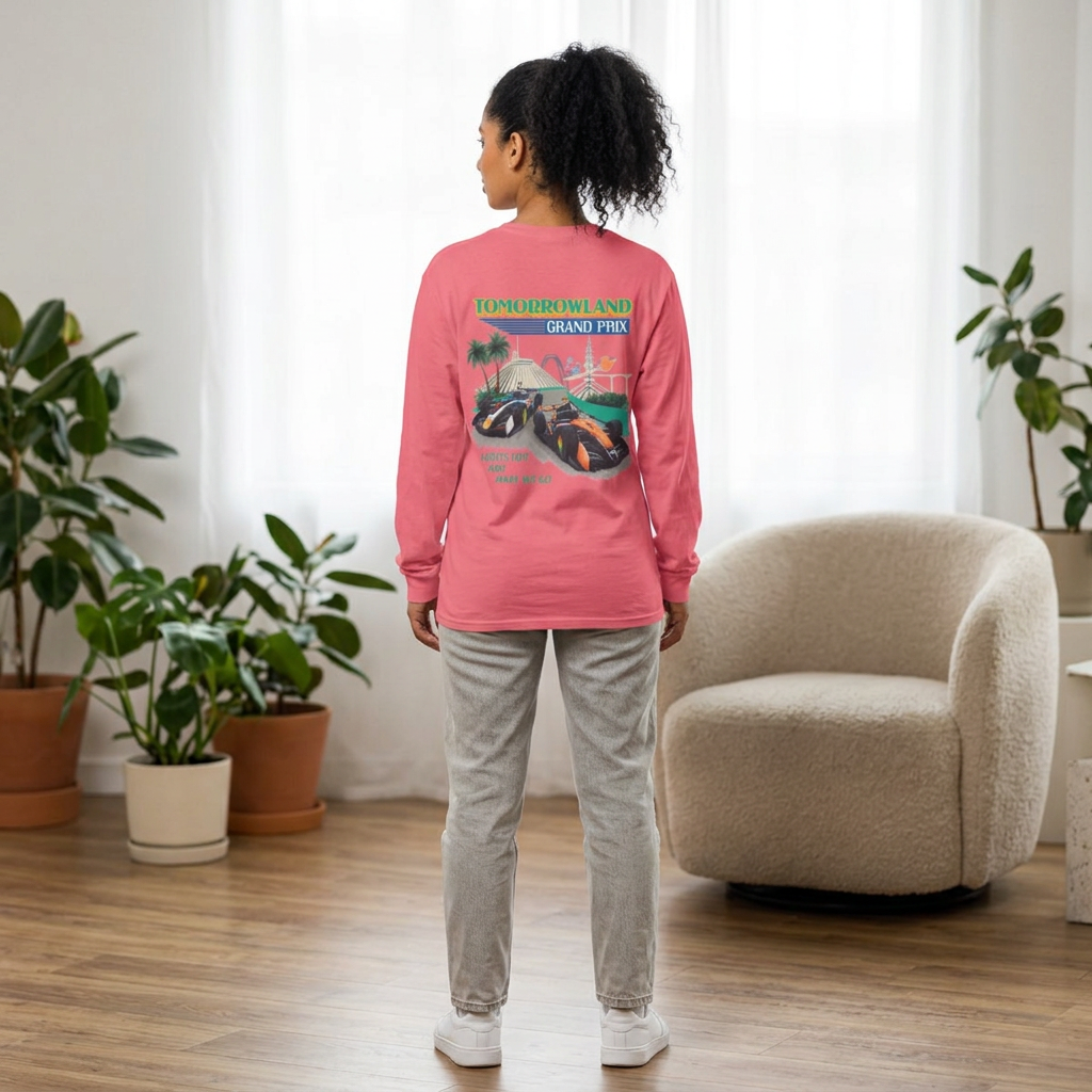Tomorrowland Grand Prix - Unisex Long Sleeve Pocket T-Shirt