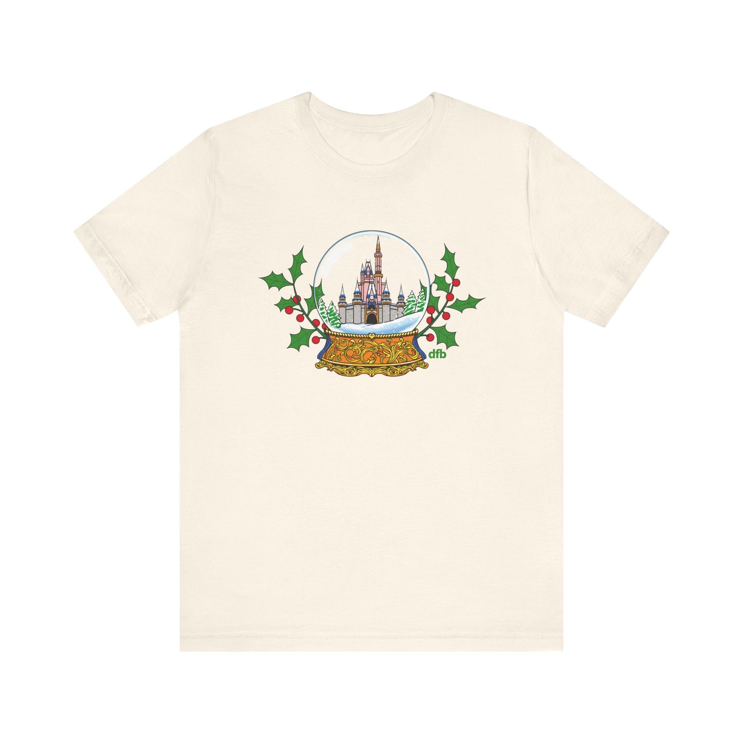 Magic Kingdom Snowglobes - Adult Tee Shirt