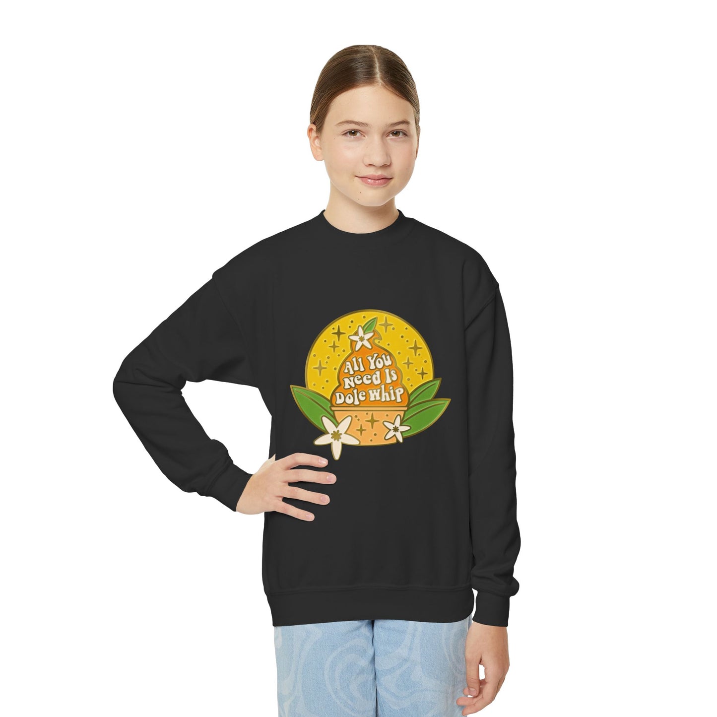 All You Need Is Dole Whip - Youth Crewneck Sweatshirt