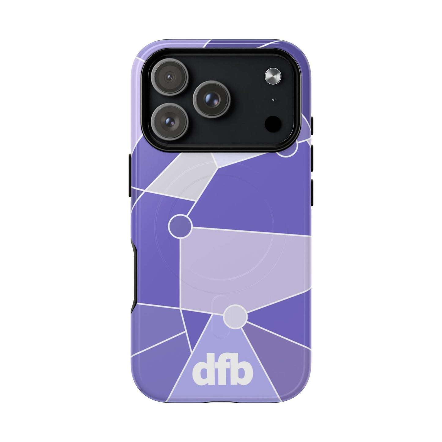 Tomorrowland Purple Wall - Tough Magnetic iPhone Case
