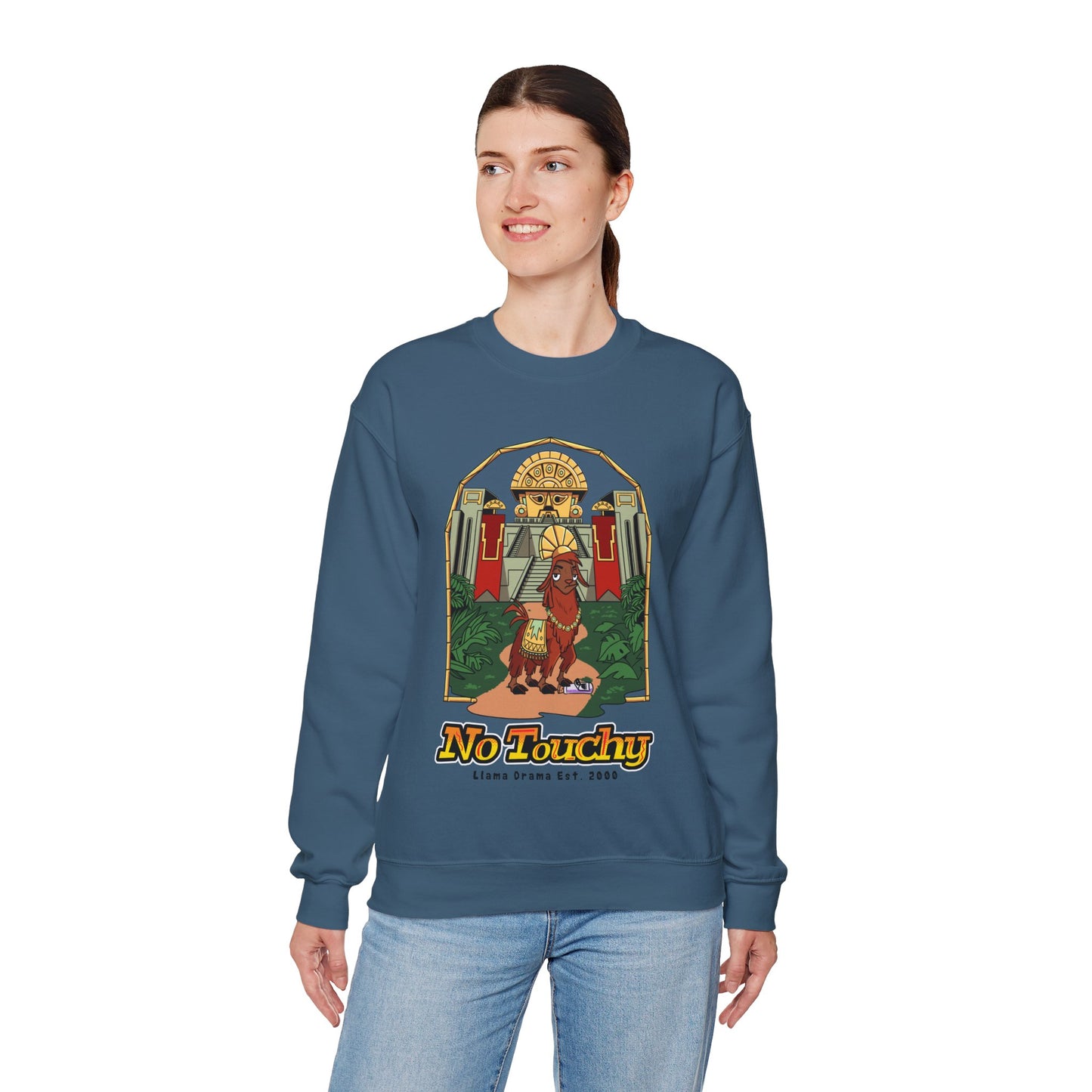 No Touchy - Emperor's New Groove - Adult Crewneck Sweatshirt