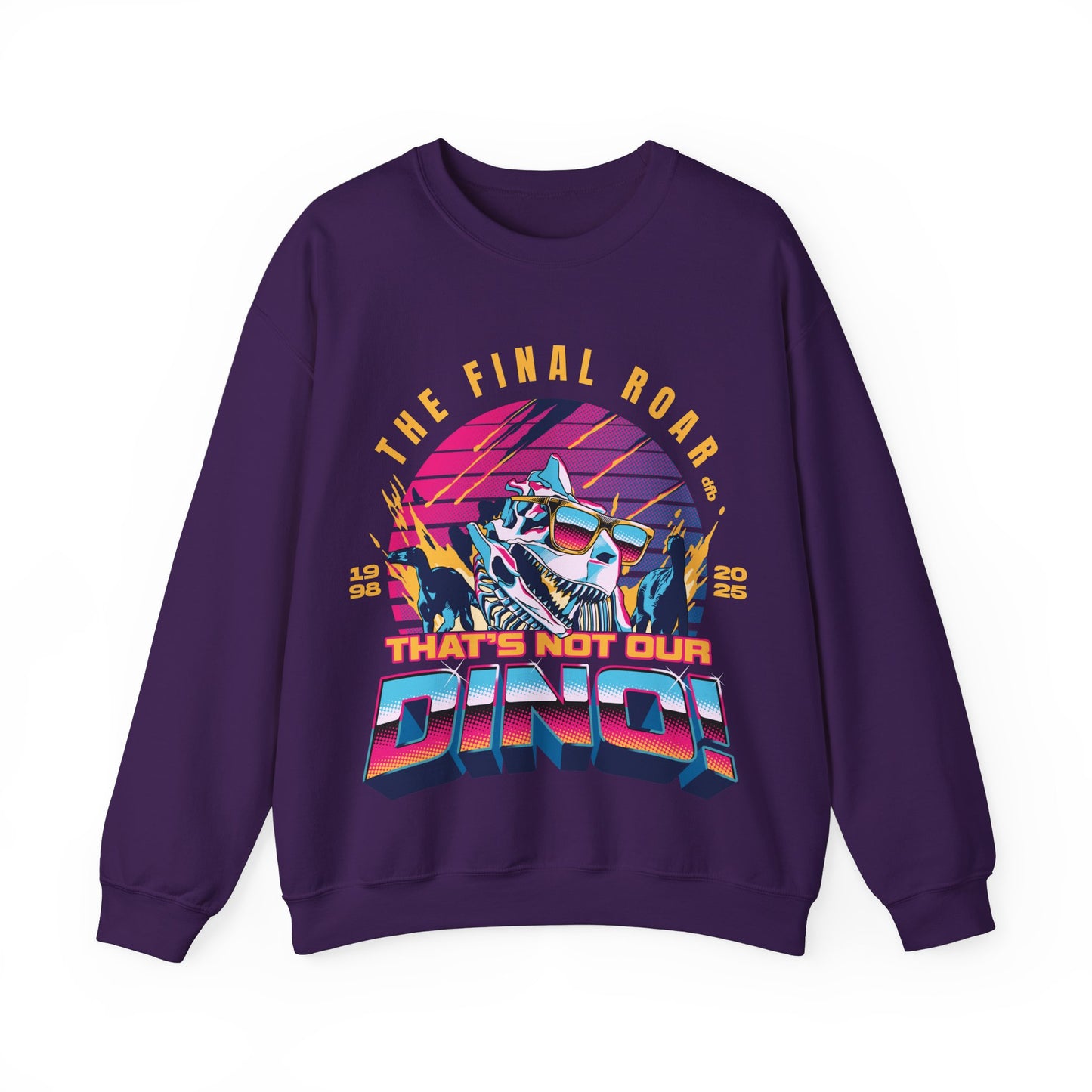 The Final Roar- DINOSAUR - Adult Crewneck Sweatshirt