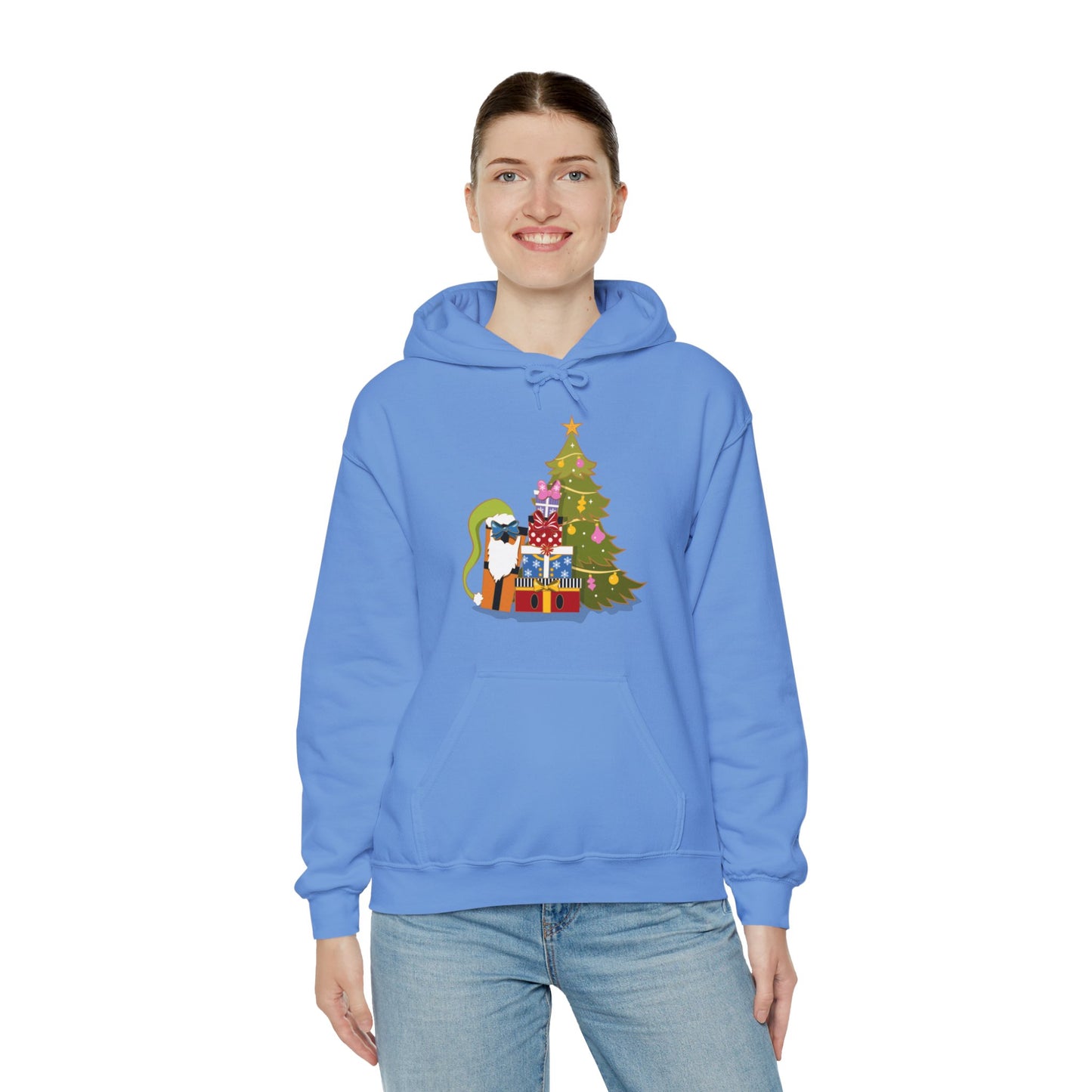 Fab 5 as Christmas Presents - Adult Hoodie Sweatshirt