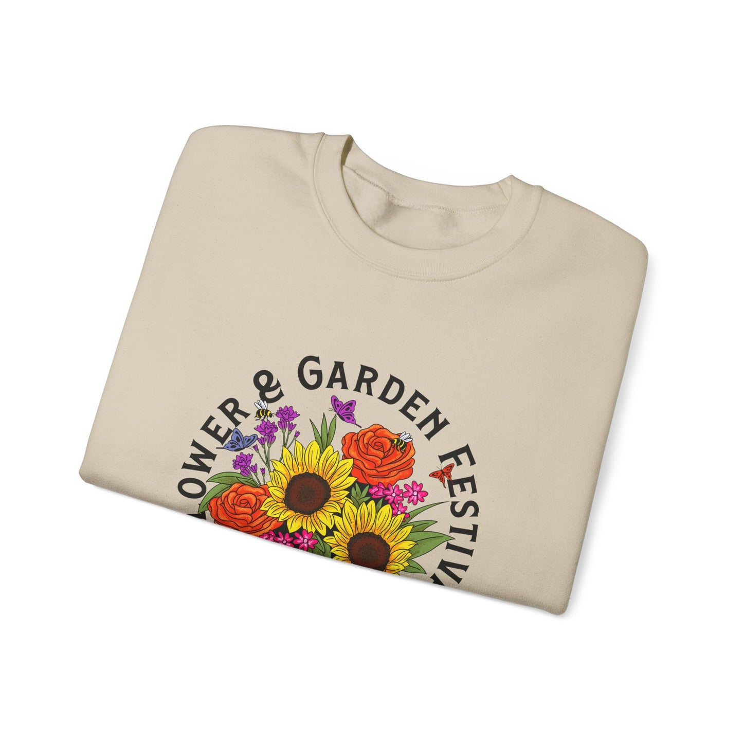 Flower & Garden Festival - Adult Crewneck Sweatshirt