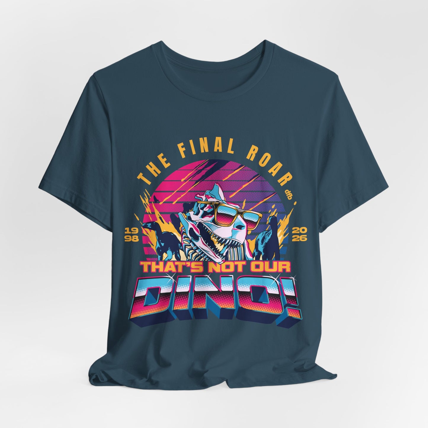The Final Roar- DINOSAUR - Adult Tee Shirt