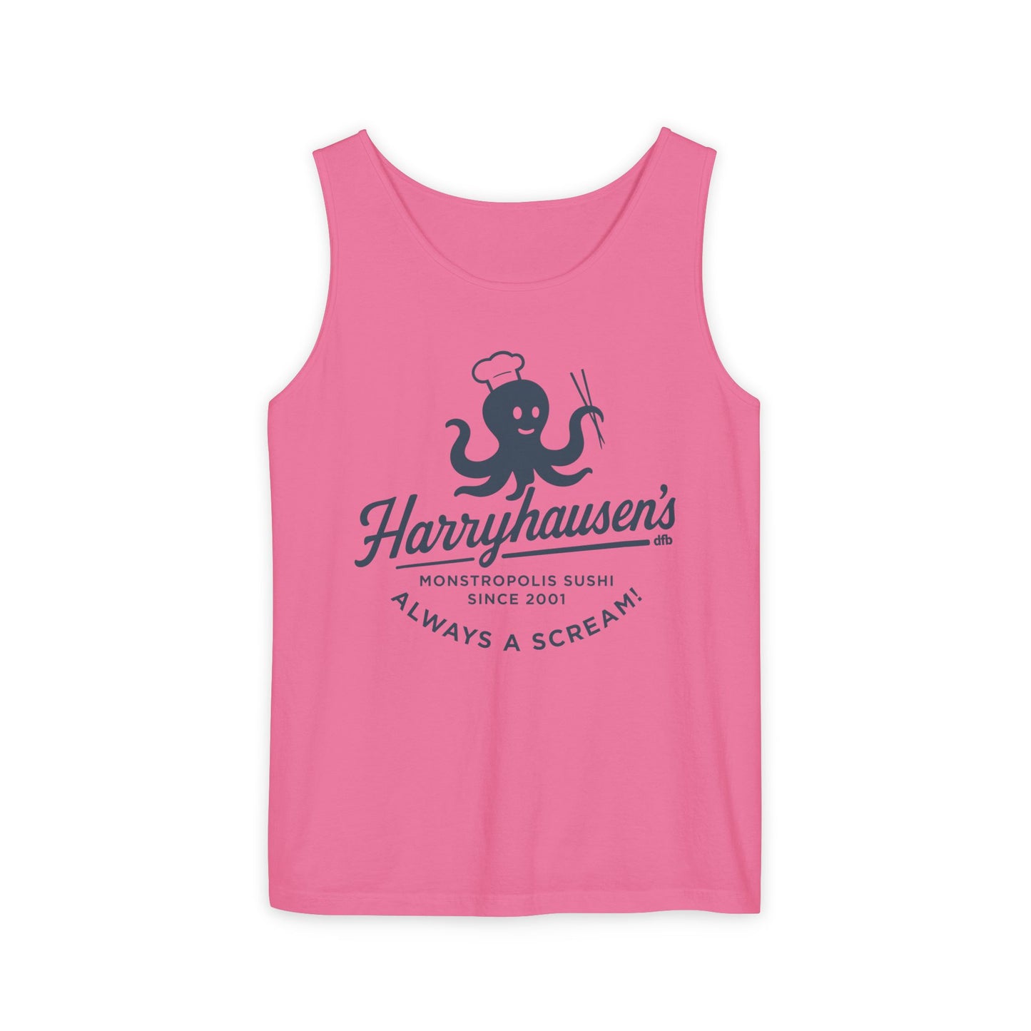 Harryhausen's - Unisex Garment-Dyed Tank Top