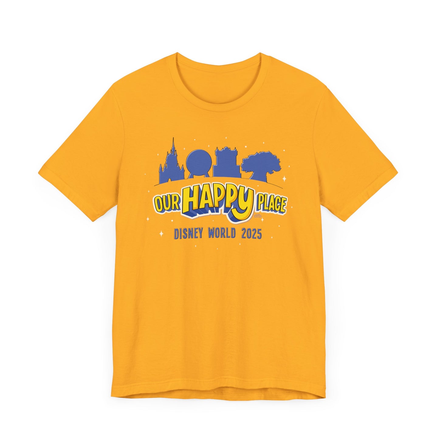 Our Happy Place 2025 - Family Matching Tee - Adult Tee Shirt