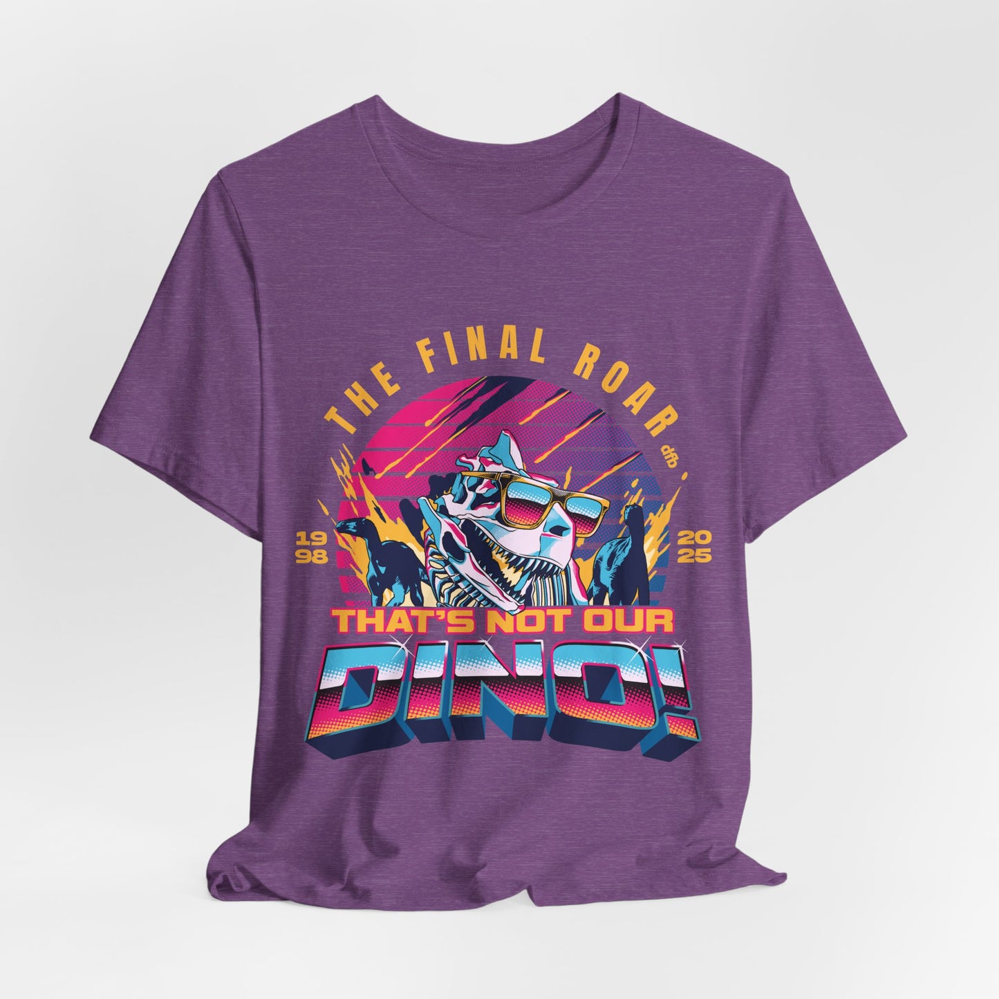 The Final Roar- DINOSAUR - Adult Tee Shirt
