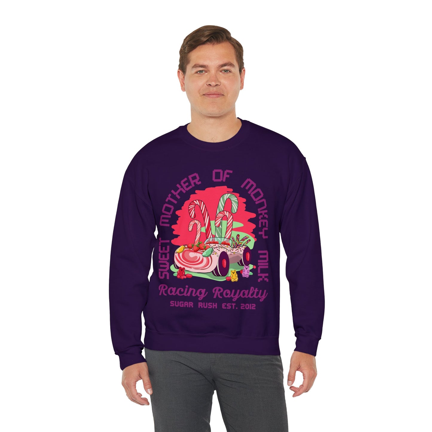 Vanellope von Schweetz - Racing Royalty - Adult Crewneck Sweatshirt