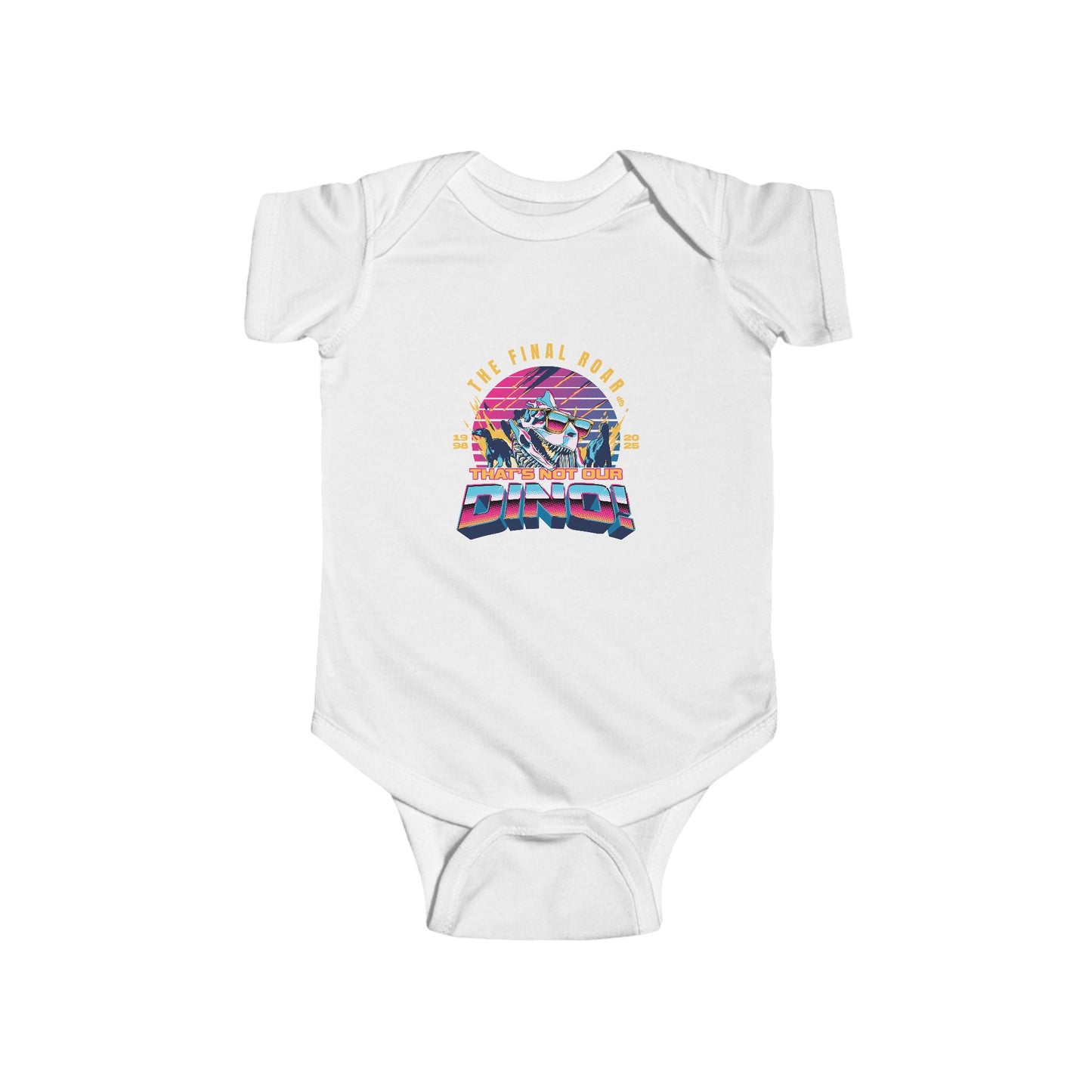 The Final Roar- DINOSAUR - Baby Onesie