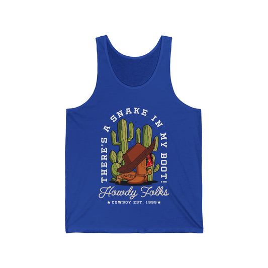 Howdy Folks - Unisex Tank Top