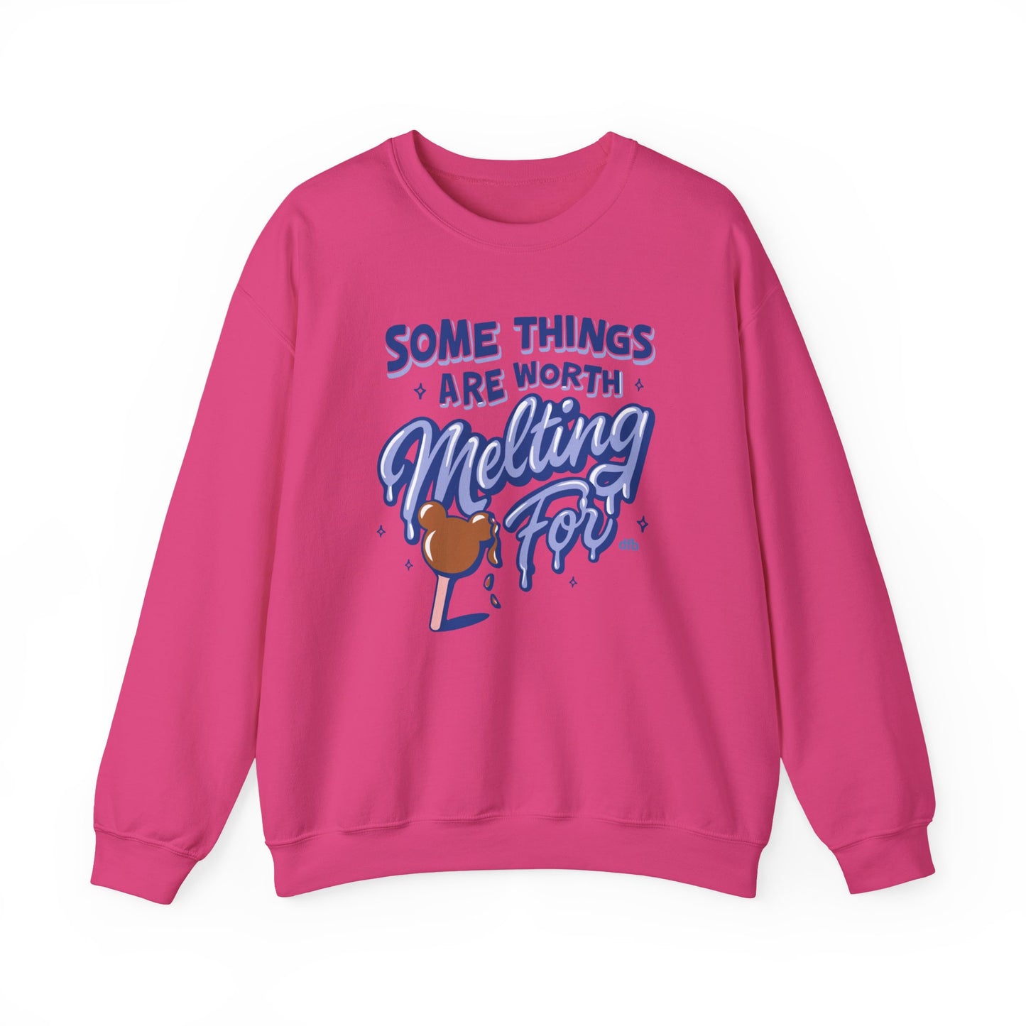 Some Things Are Worth Melting For - Adult Crewneck Sweatshirt
