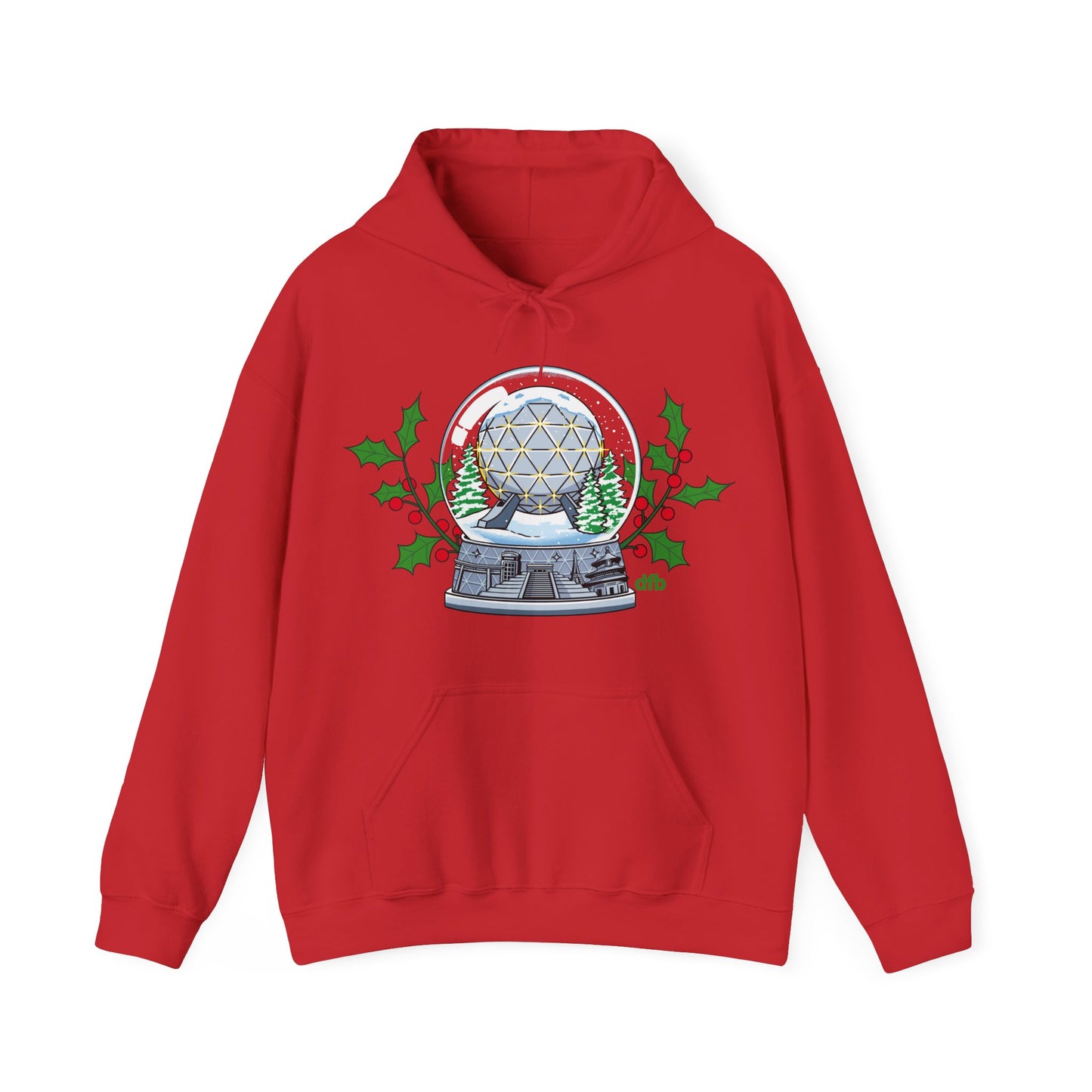 EPCOT Snowglobes -  Adult Hoodie Sweatshirt