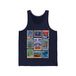 EPCOT Vintage Stamps - Adult Unisex Tank Top