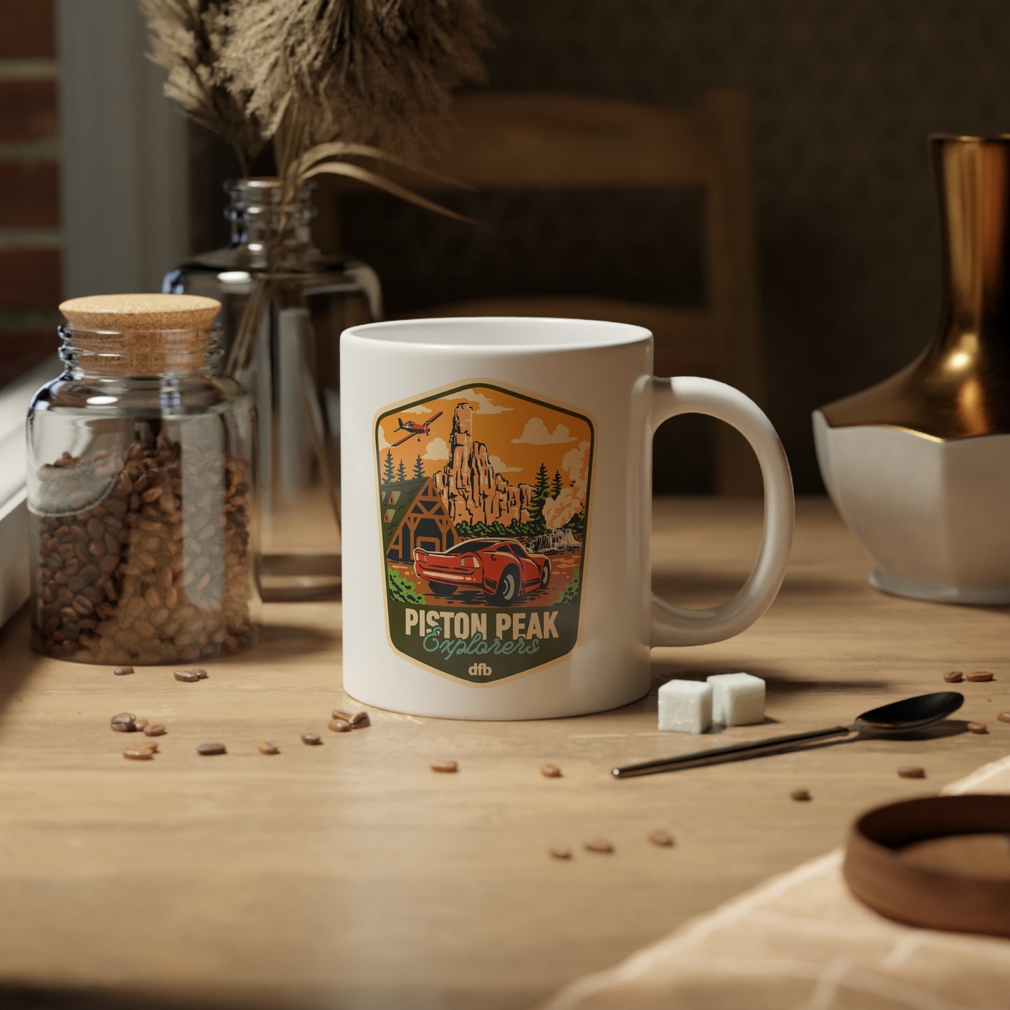 Piston Peak - Jumbo Mug, 20oz