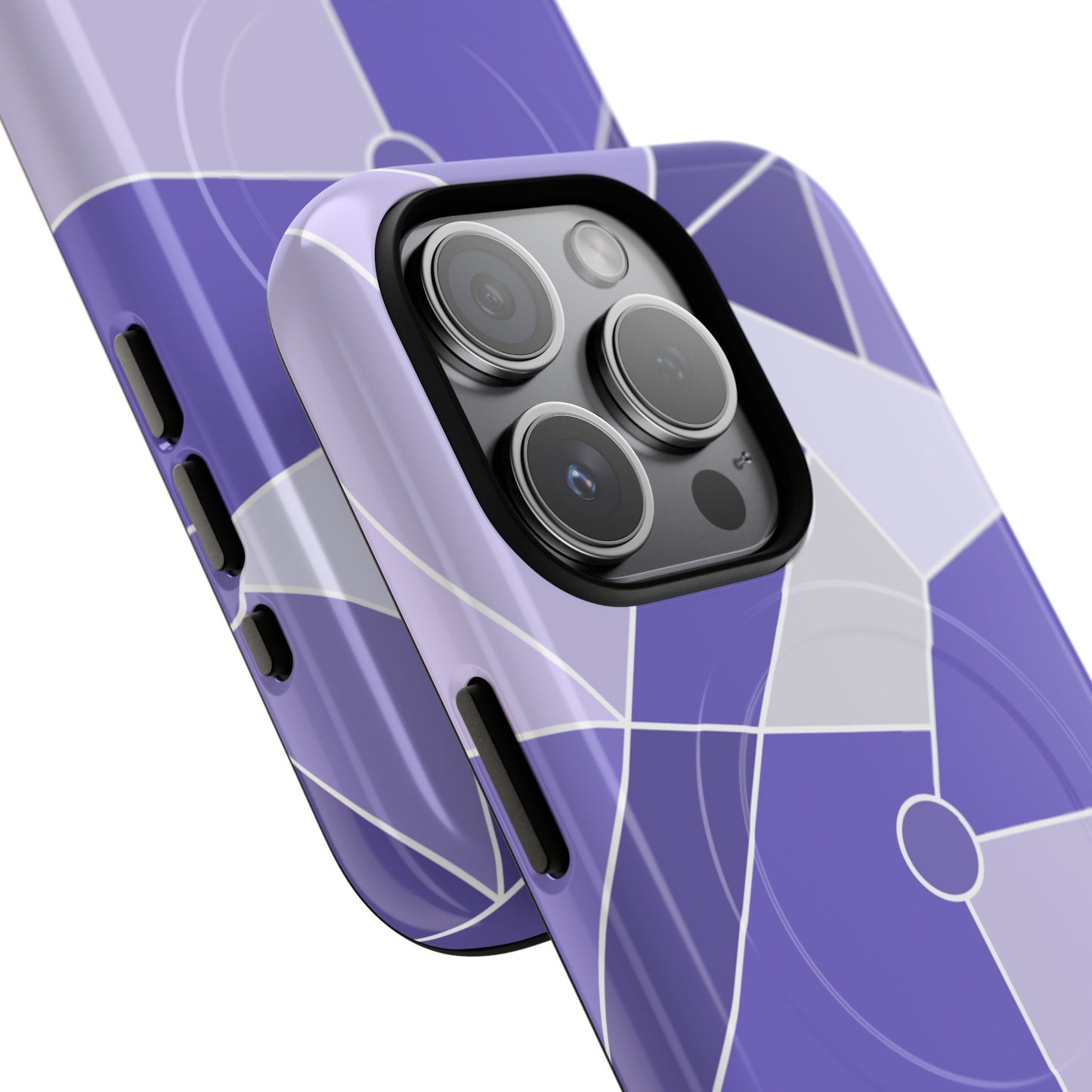 Tomorrowland Purple Wall - Tough Magnetic iPhone Case
