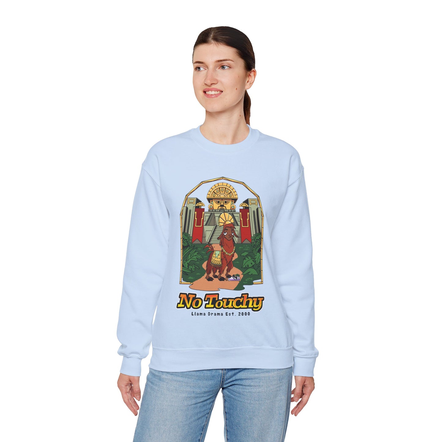 No Touchy - Emperor's New Groove - Adult Crewneck Sweatshirt