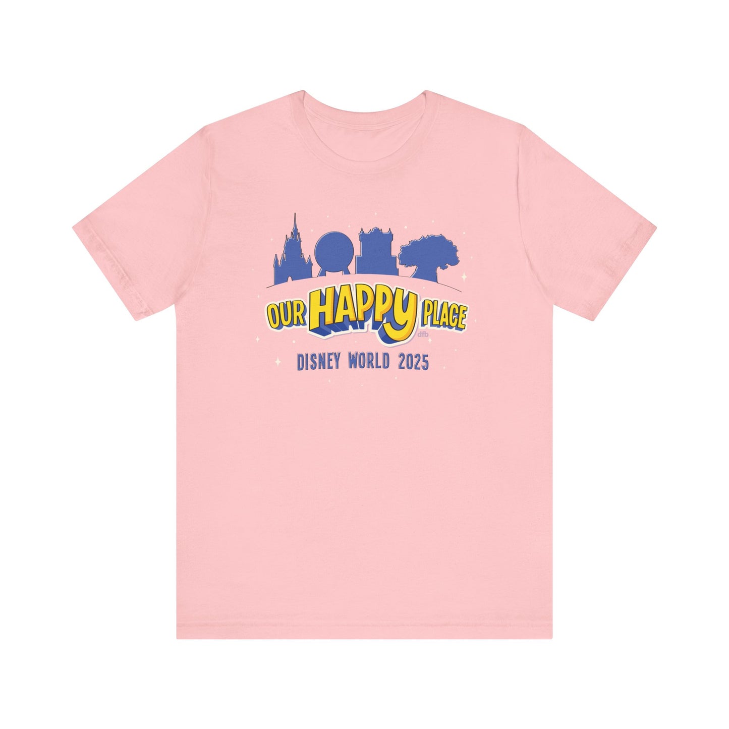 Our Happy Place 2025 - Family Matching Tee - Adult Tee Shirt