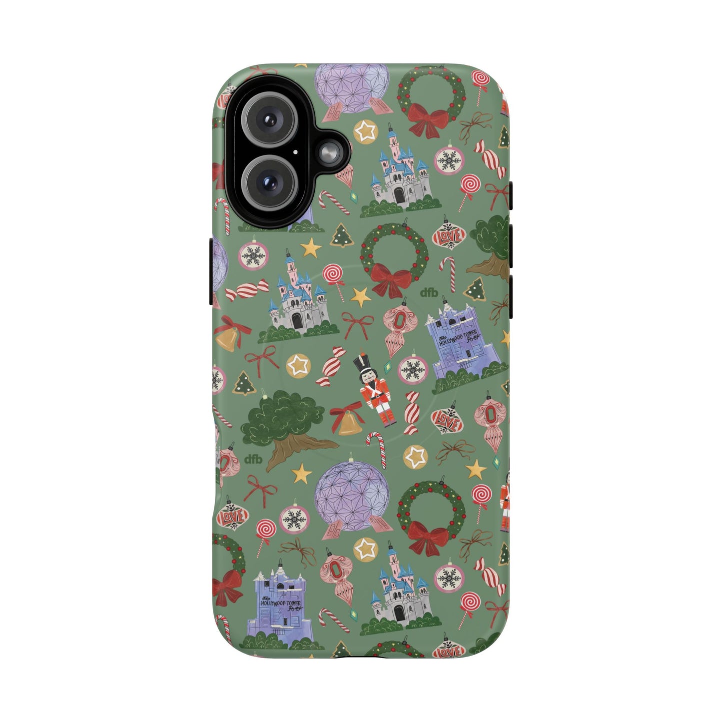Park Icons Vintage Ornaments - Tough Magnetic iPhone Case