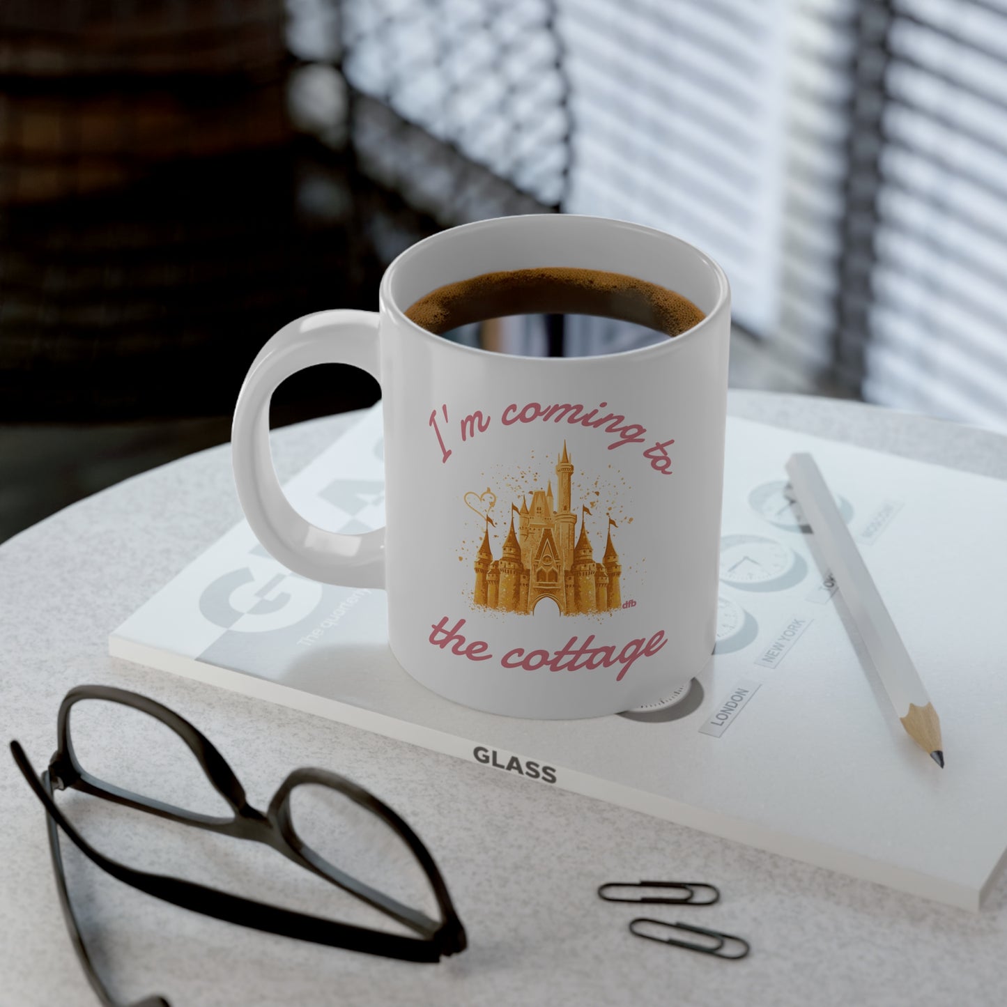 I'm Coming to the Cottage - Jumbo Mug, 20oz
