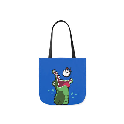 Tick Tock Croc- Canvas Tote Bag