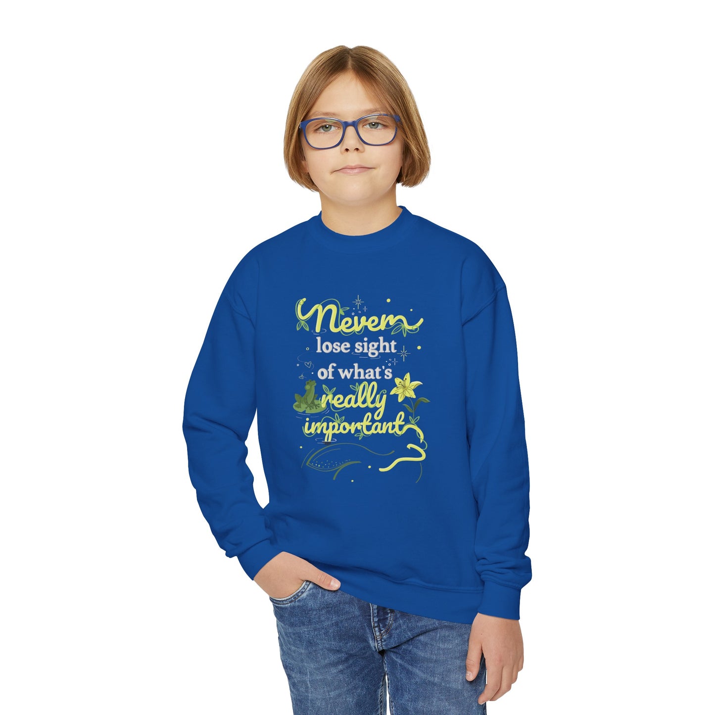 Bayou Adventure - Youth Crewneck Sweatshirt